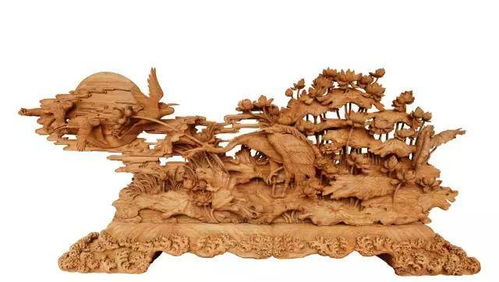 木雕艺术中的花卉华章 精湛技艺与震撼之美